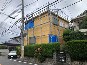 寝屋川市太秦：Ｓ様邸 木造2階建スーパーウォール工法