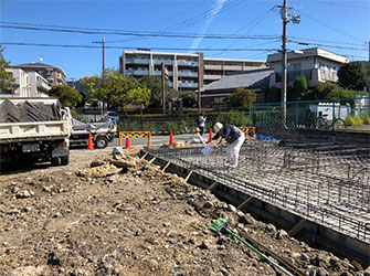 交野市私市：カタノ寝装様邸 木造2階建新築工事