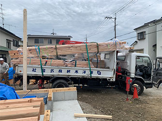 交野市妙見坂：大良工務店B号地 木造平屋建スーパーウォール工法・ZEH仕様