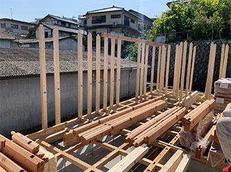 交野市妙見坂：大良工務店B号地 木造平屋建スーパーウォール工法・ZEH仕様