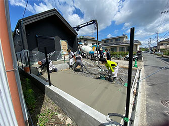 交野市妙見坂：大良工務店B号地 木造平屋建スーパーウォール工法・ZEH仕様